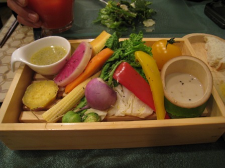 アンジェラ神楽坂のバーニャカウダ